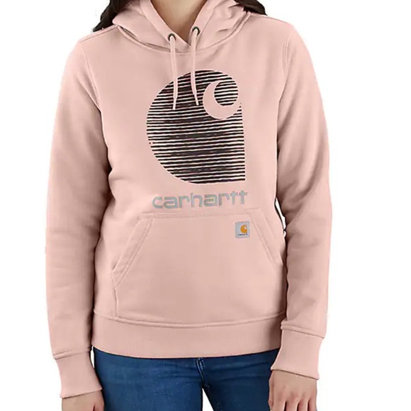 Women's Rain Defender Relaxed Fit Midweight Graphic Sweatshirt Sixe XXL Ash Rose - Picture 8 of 11